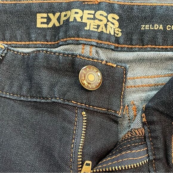 Express Womens Cropped Jeans, size 6 - Picture 5 of 10